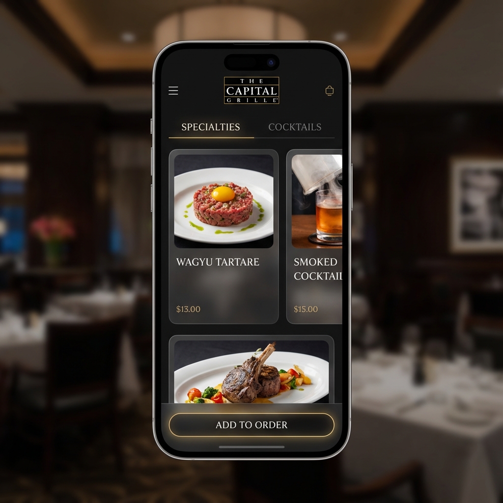 Menu Digital Preview